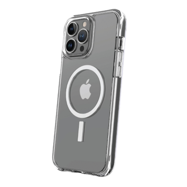 onn MagSafe Compatible Cell Phone Case for iPhone 13 Pro Max/iPhone 12 Pro Max, Clear