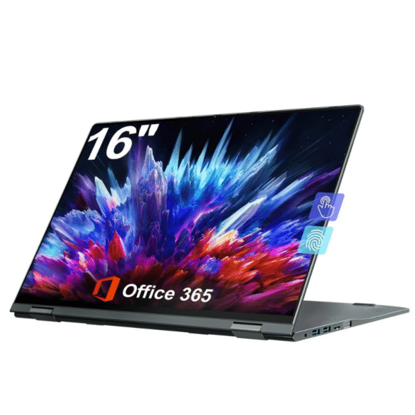 Jumper 16" Touchscreen Windows 11 Laptop with 32GB RAM 1152GB Storage, 2-in-1 Notebook Tablet Computer PC, 4-Core Intel Celeron N5095 Processor, 360° Flip, 1 Yr Office 365