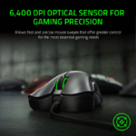 Razer DeathAdder Essential Wired Optical Gaming Mouse for PC, 5 Buttons, Black - Image 2